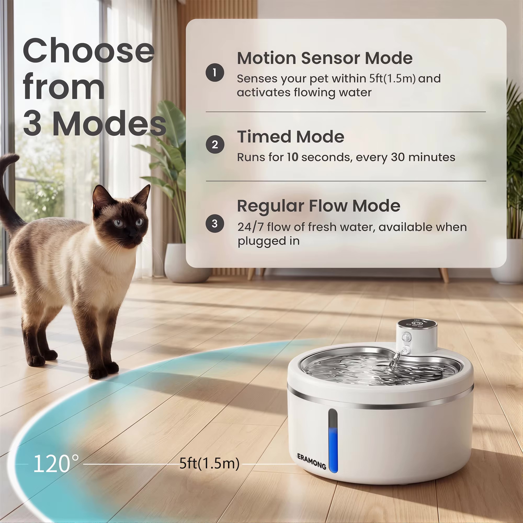 Smart Cat Water Fountain 2